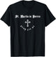 Pray For Us St. Martin de Porres Patron Saint T-Shirt - T-Shirt | Black