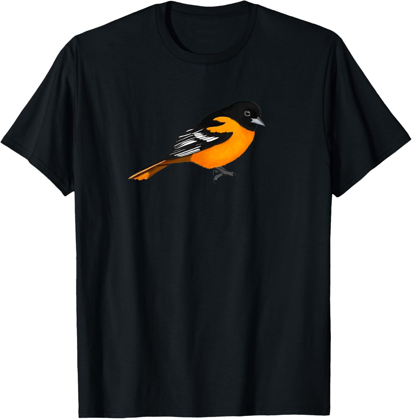 jz.birds Oriole Bird Birdlover Birdwatcher Ornithologist Biologist , Black T-Shirt - T-Shirt | Black
