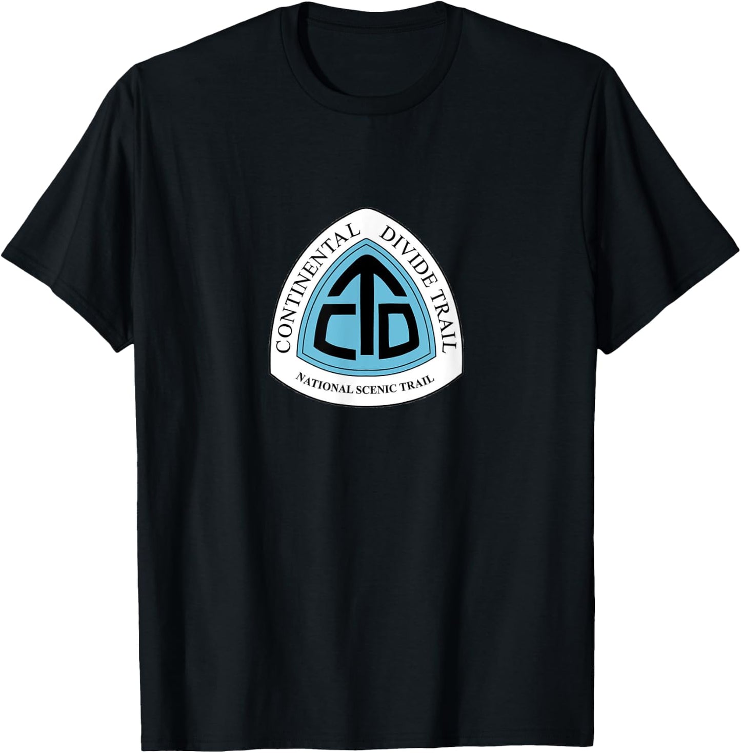 Continental Divide Trail Shirt T-Shirt - T-Shirt | Black