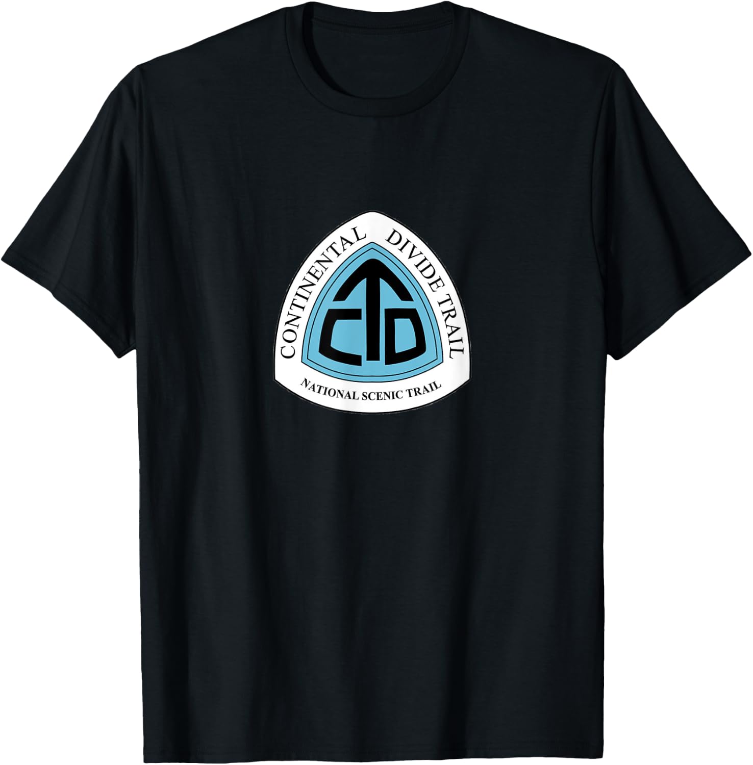 Continental Divide Trail Shirt T-Shirt - T-Shirt | Black