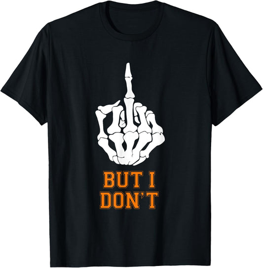I Love Matching Halloween Shirts But I Don't Funny Couples T-Shirt - T-Shirt | Black