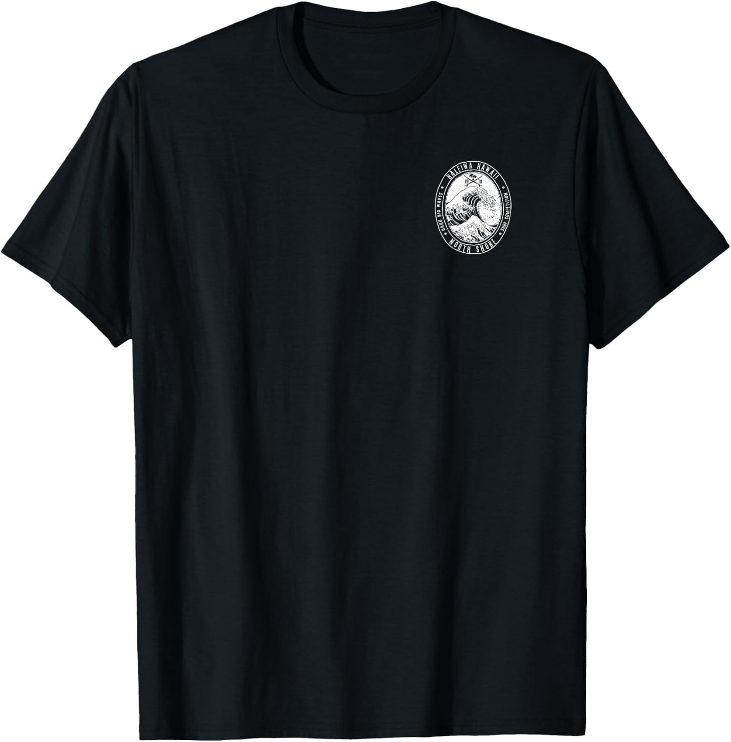 Oahu North Shore Surf Gifts T-Shirt - T-Shirt | Black