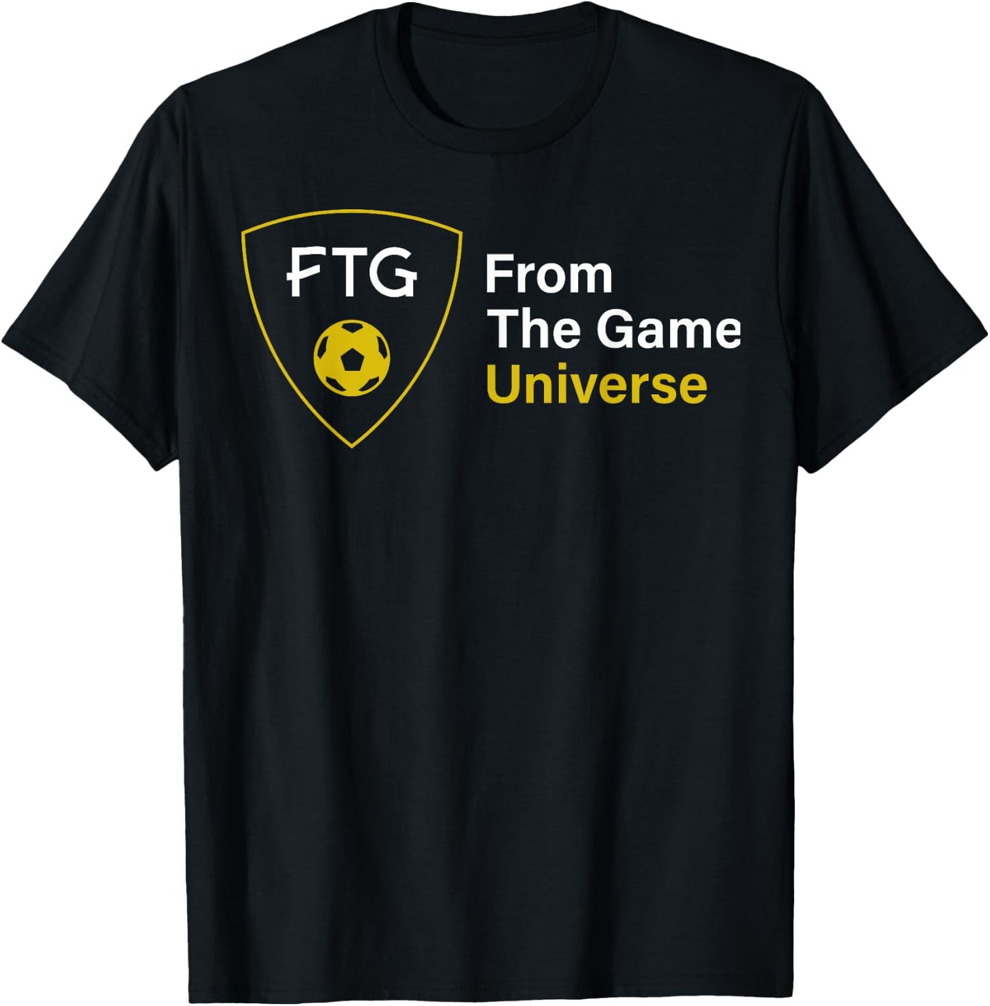 Football is A Universe T-Shirt - T-Shirt | Black
