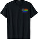 2 Sided LGBTQ Pride Flag We The People 250 Years of No Kings T-Shirt - T-Shirt | Black