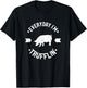 Everyday Im Trufflin Funny Truffle Mushroom Gift - W T-Shirt - T-Shirt | Black