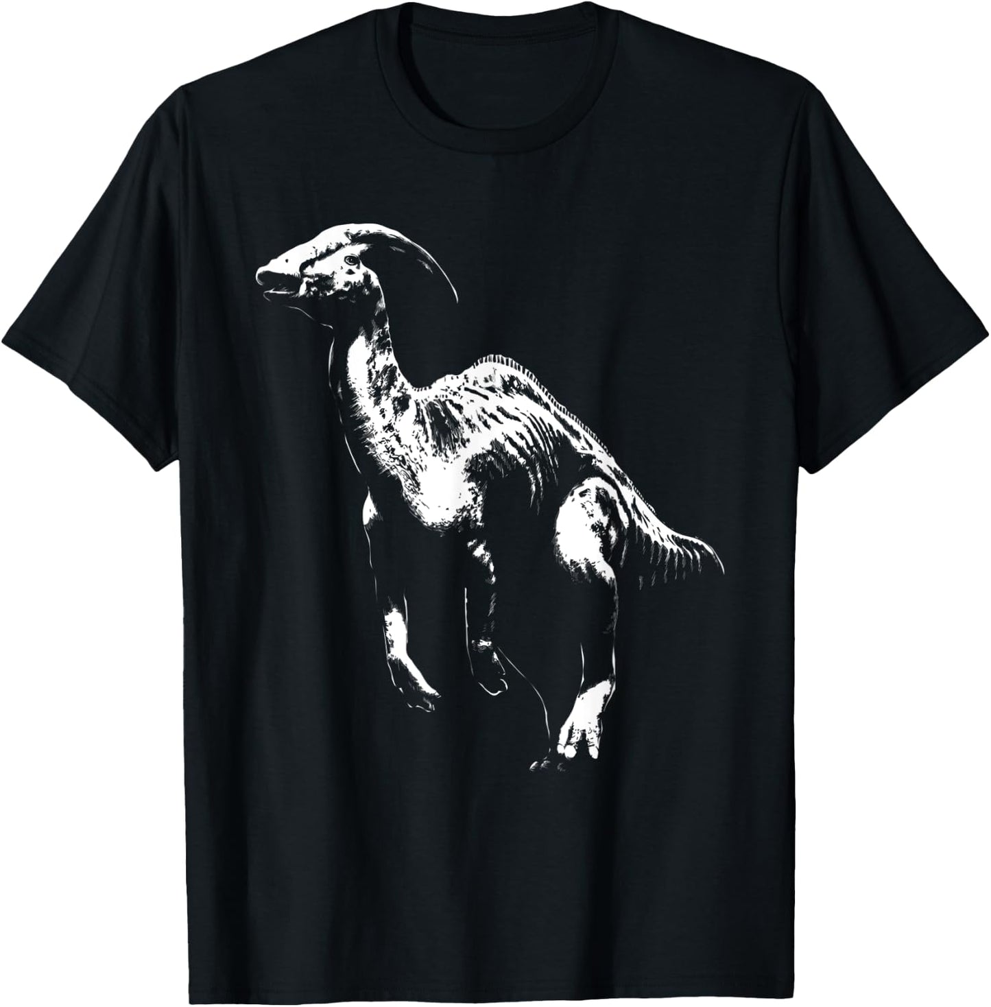 Prehistoric dinosaur parasaurolophus Gift children T-Shirt - T-Shirt | Black