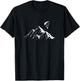 Paraglider Mountains Parachute Paragliding Lover Fun T-Shirt - T-Shirt | Black