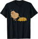 Potato Pooping Fries Funny French Fries Potato Lover T-Shirt - T-Shirt | Black