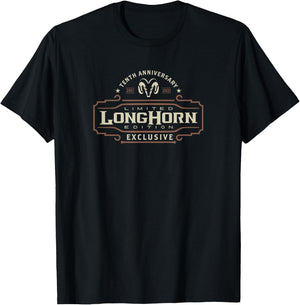 Ram Trucks Limited Longhorn Edition 10th Anniversary T-Shirt - T-Shirt | Black