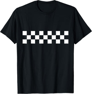 Ska Music 2 Tone Checker Ska T-Shirt - T-Shirt | Black