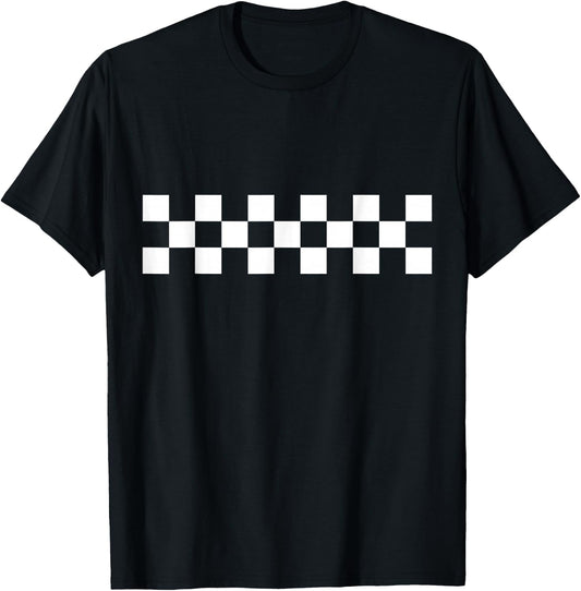 Ska Music 2 Tone Checker Ska T-Shirt - T-Shirt | Black