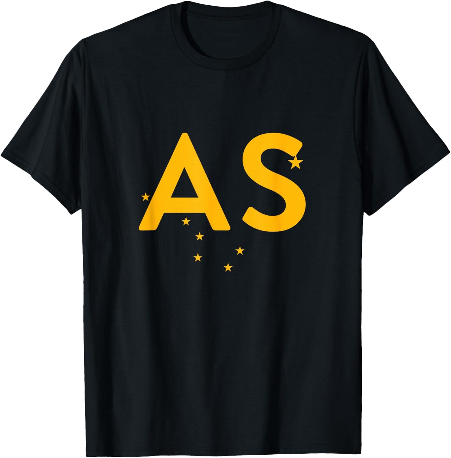 AS - Alaska Three Part Combo Design - Alaskan Flag Part 2 T-Shirt - T-Shirt | Black