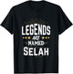 Legends Are Named Selah T-Shirt - T-Shirt | Black