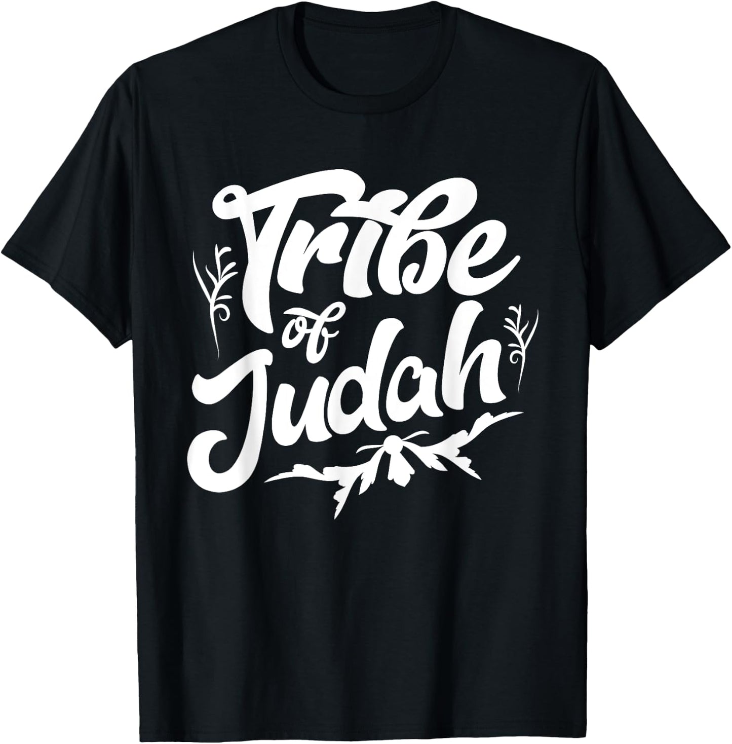 Hebrew Israelite Clothing Lion Tribe of Judah Torah Yah God T-Shirt - T-Shirt | Black