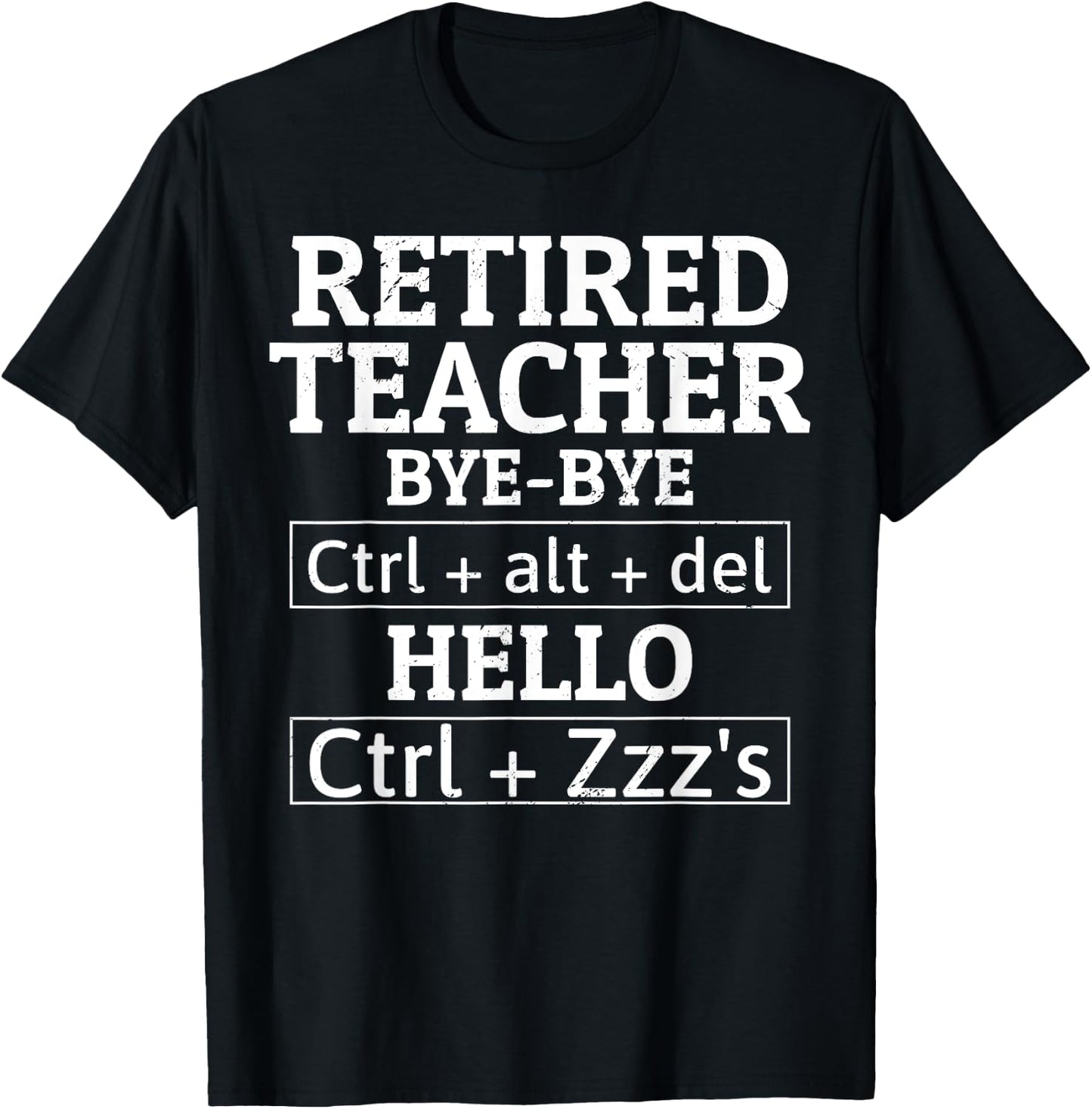 Retired Teacher Computer Science Funny Retirement Humor T-Shirt - T-Shirt | Black