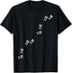 Deer tracks T-Shirt - T-Shirt | Black