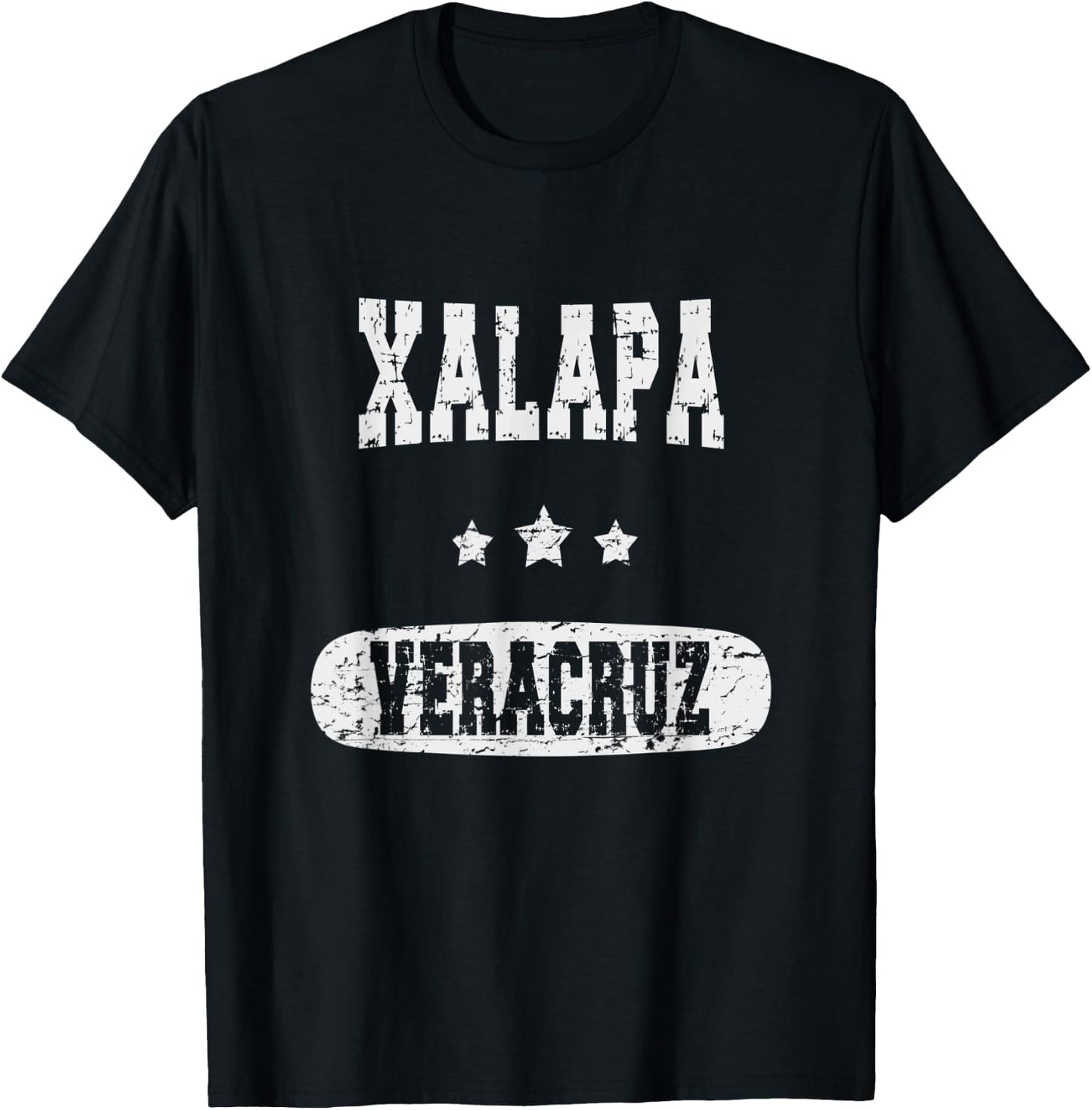 Vintage Xalapa, Veracruz T-Shirt - T-Shirt | Black