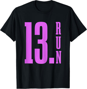 Half Marathon 13.1 Miles Running Runner Marathoner T-Shirt - T-Shirt | Black
