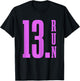 Half Marathon 13.1 Miles Running Runner Marathoner T-Shirt - T-Shirt | Black