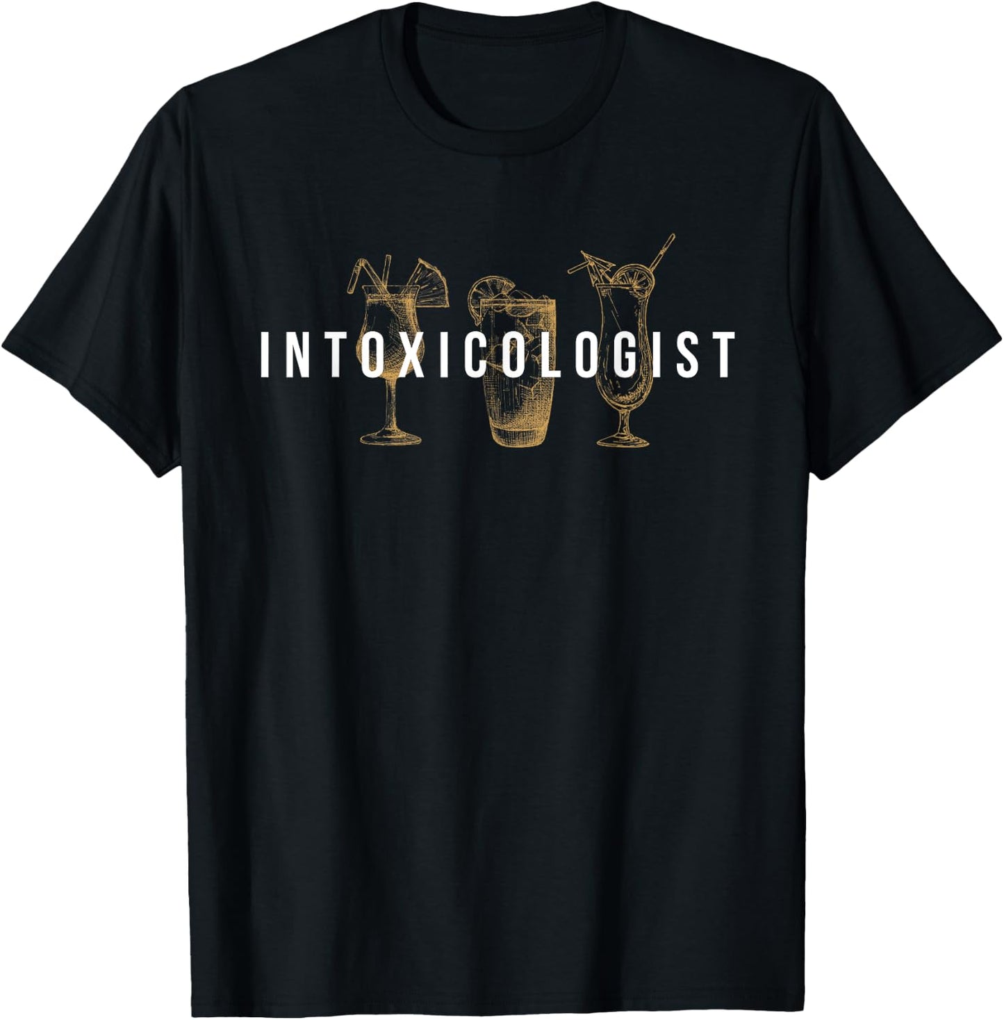 Intoxicologist - Bartender Tapster Bartending Bar Pub Owner Small T-Shirt - T-Shirt | Black