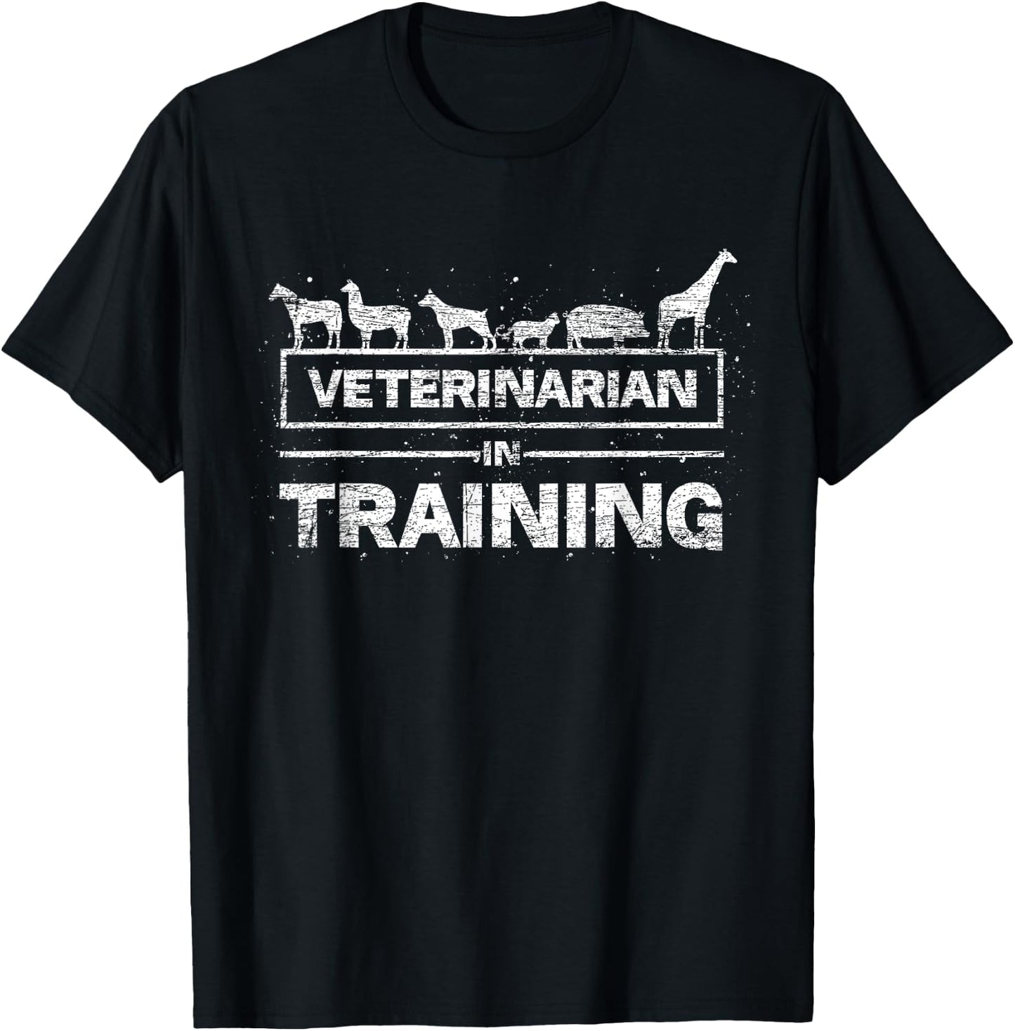 Veterinary Student Veterinarian In Training Future Vet T-Shirt - T-Shirt | Black