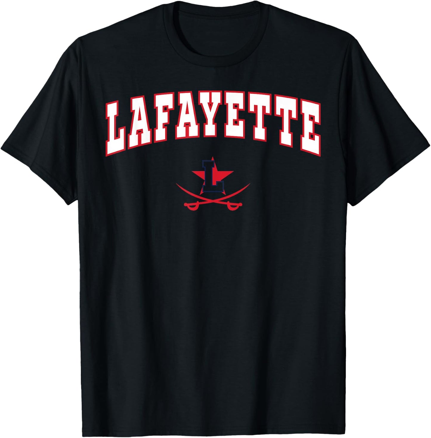 Lafayette High School Generals C2 T-Shirt - T-Shirt | Black