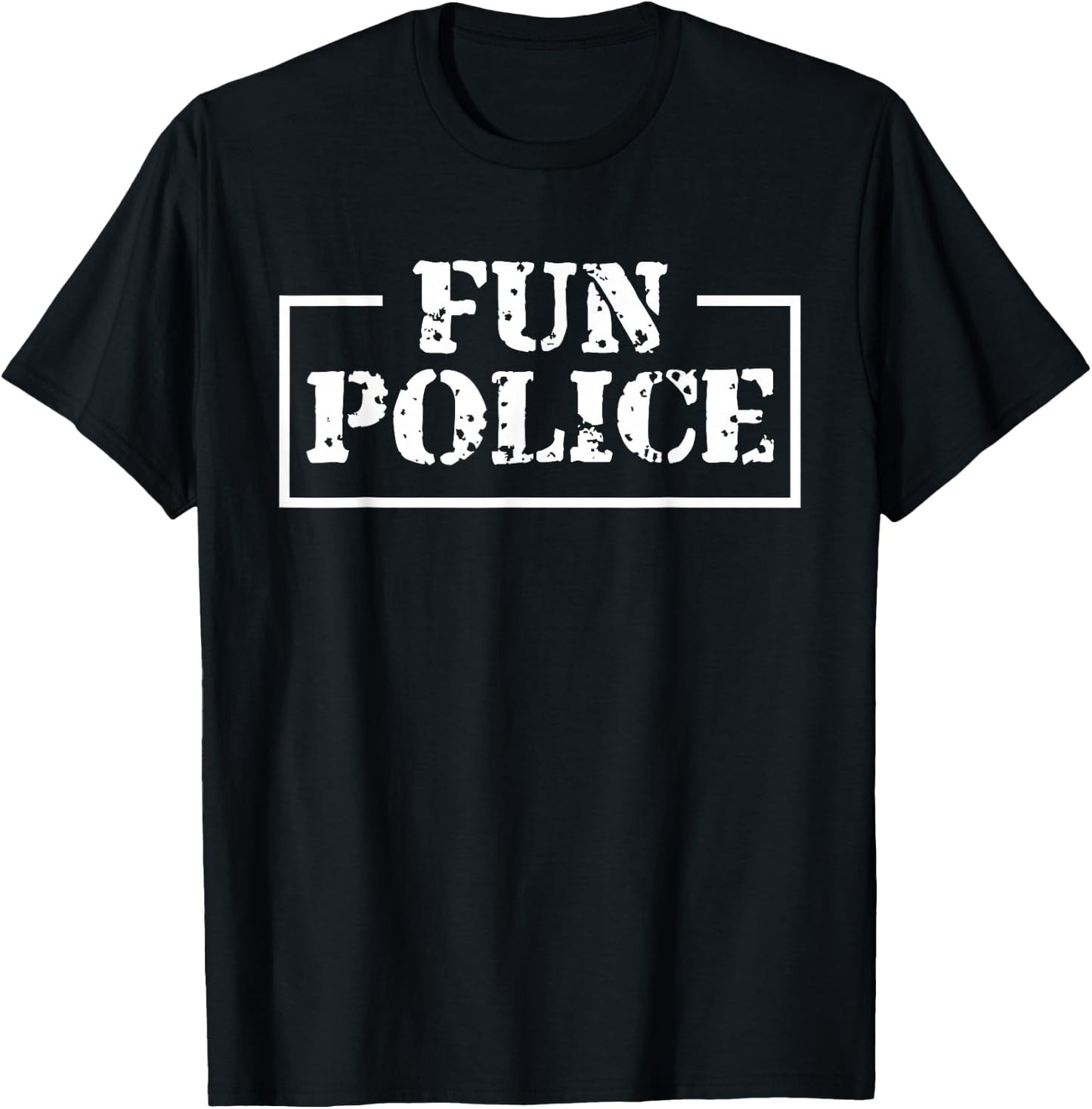 Dance Chaperone Fun Police For Dancing Sheriff State Cop T-Shirt - T-Shirt | Black