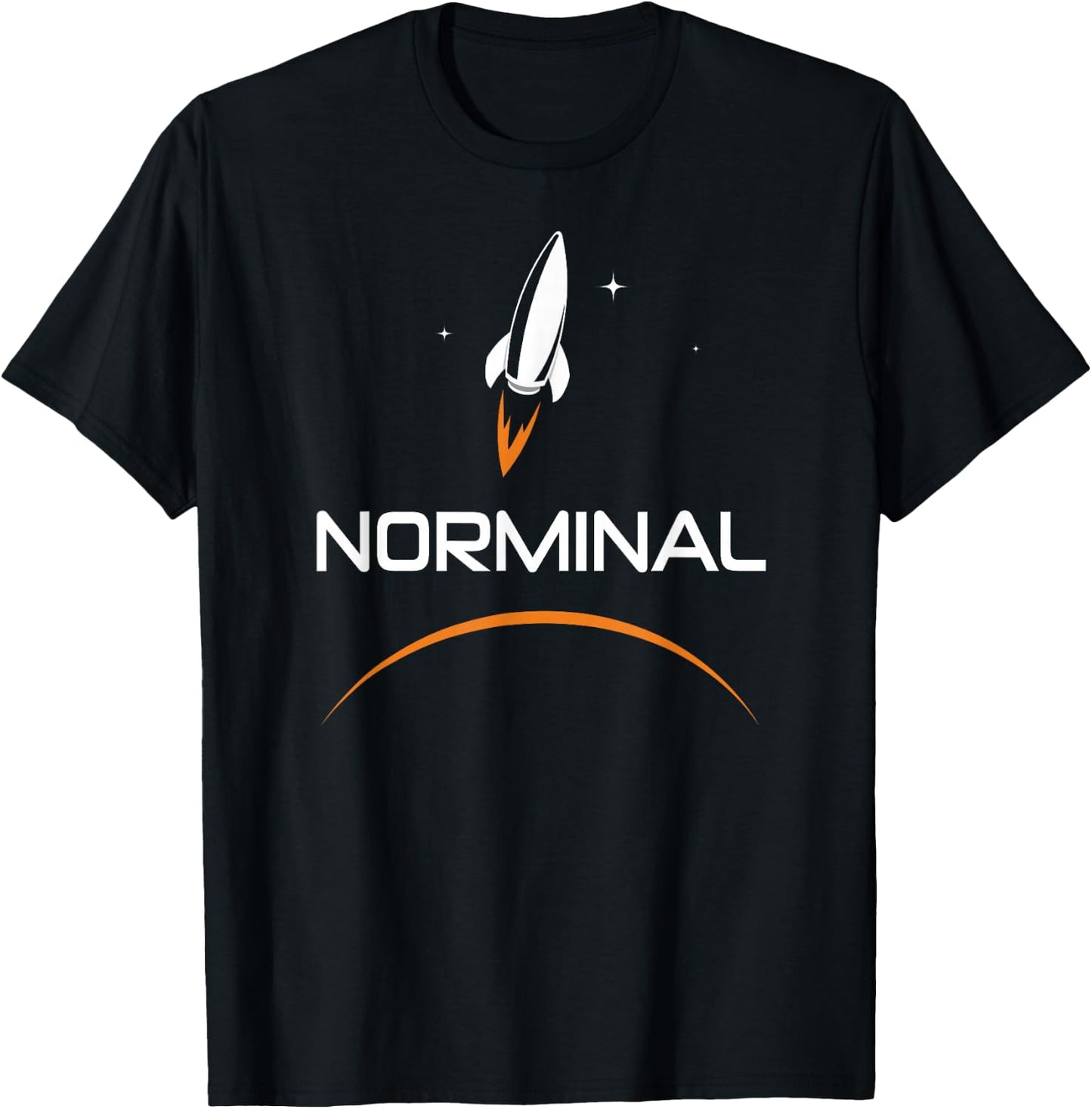 Norminal Nominal Joke - Space Exploration T-Shirt - T-Shirt | Black