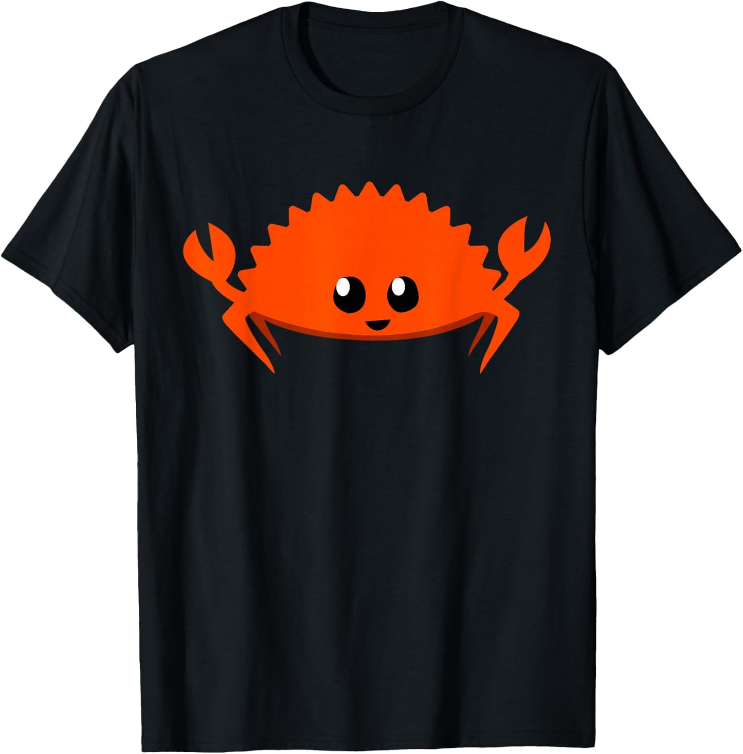 Happy Ferris Rustacean Programmer Computer Science Teacher T-Shirt - T-Shirt | Black