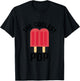 The Coolest pop Funny Ice popsicle T-Shirt - T-Shirt | Black