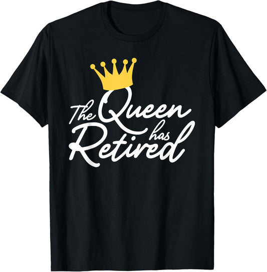 Cool Retirement Art Mom Retiring Retiree Lovers Small T-Shirt - T-Shirt | Black
