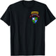 Army Ranger Shirt - 3rd Ranger Shirt - Scroll, Tab, and DUI T-Shirt - T-Shirt | Black