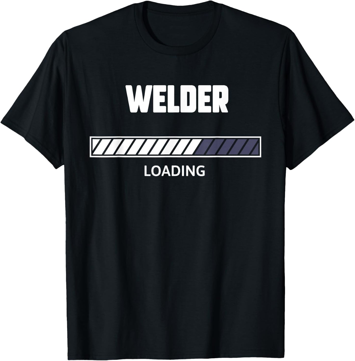 Future Welder Funny Welder Loading T-Shirt - T-Shirt | Black
