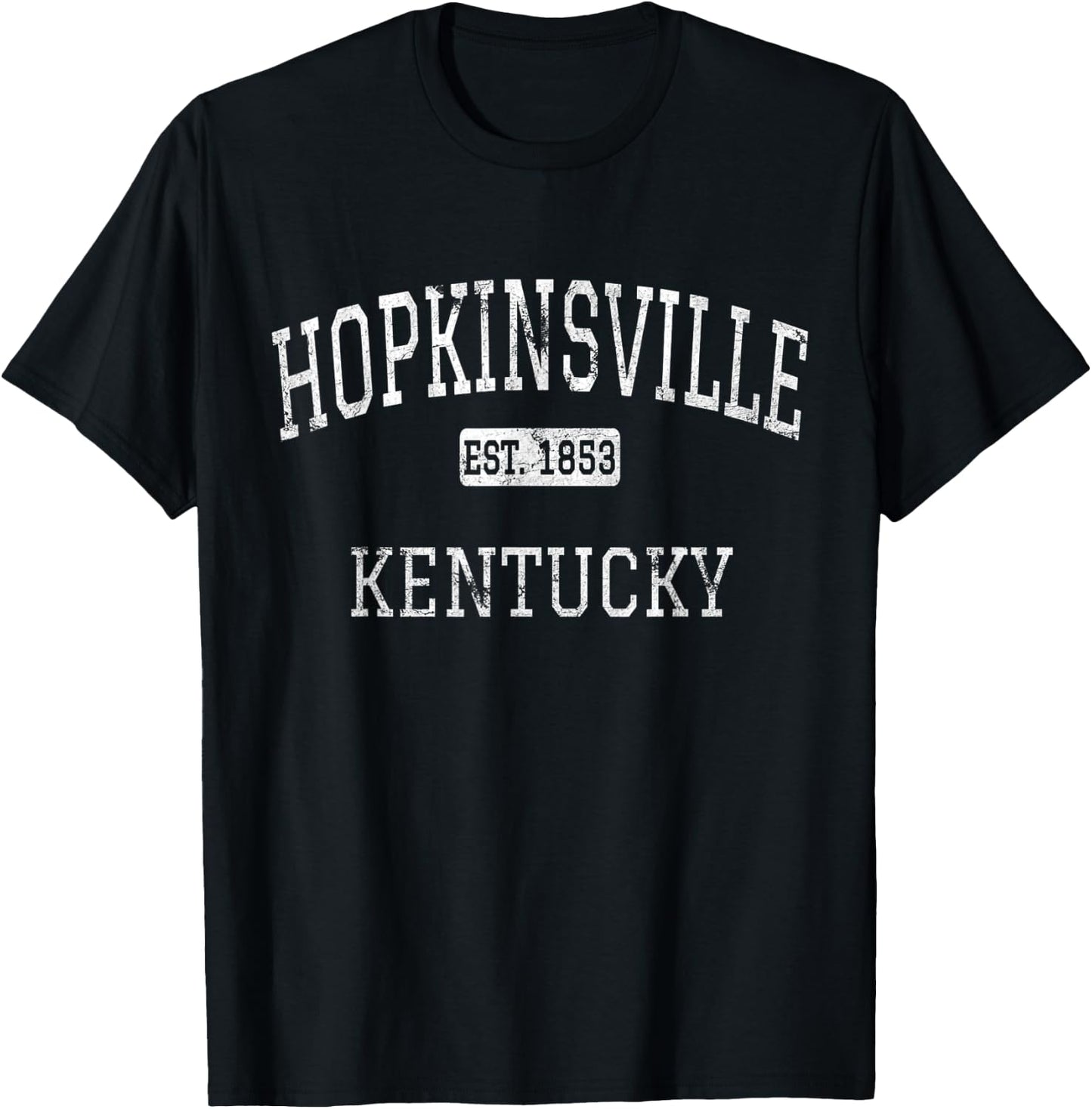 Hopkinsville Kentucky KY Vintage T-Shirt - T-Shirt | Black