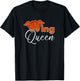Chicken Wing Shirt Funny Wing Queen Fried Chicken T-Shirt - T-Shirt | Black