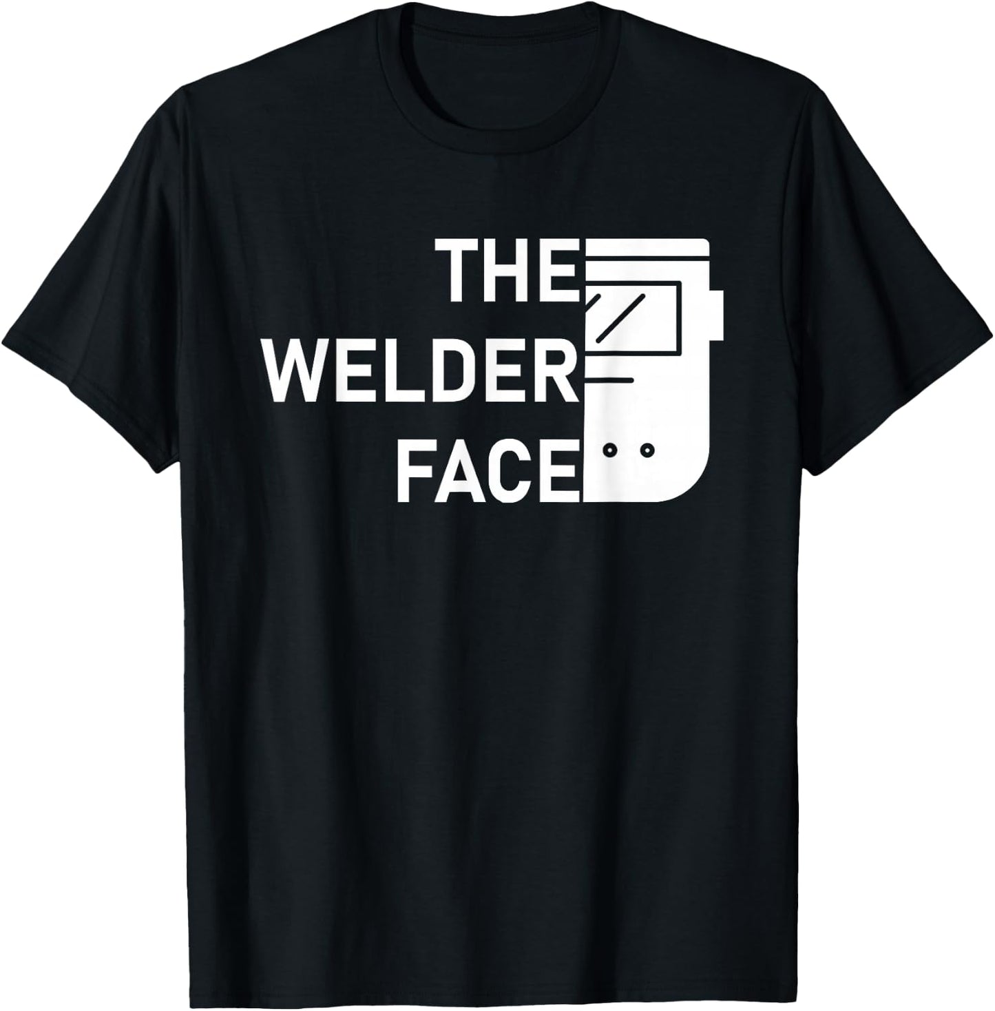 The Welder Face T-Shirt - T-Shirt | Black