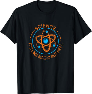 periodic Table Student Science its like Magic but real T-Shirt - T-Shirt | Black