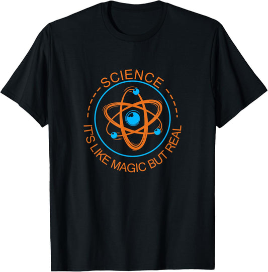 periodic Table Student Science its like Magic but real T-Shirt - T-Shirt | Black