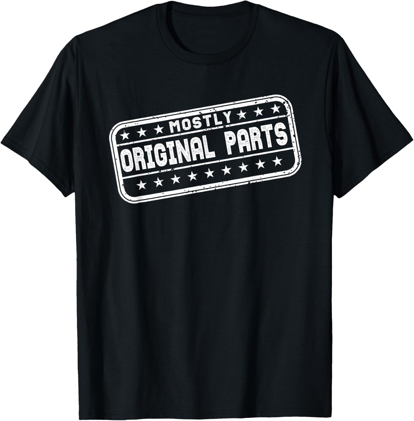 Funny Car Guy Replacement Surgery Gift Old Dude Shirt T-Shirt - T-Shirt | Black