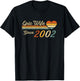 23rd wedding anniversary 23 years - Epic Wife Since 2002 T-Shirt - T-Shirt | Black