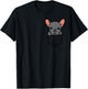 Pocket French Bulldog Cute Frenchie Pet Dog Lover Owner Gift T-Shirt - T-Shirt | Black