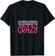 I Do Water Aerobics to Burn Off The Crazy - Funny Aerobics V-Neck T-Shirt - T-Shirt | Black