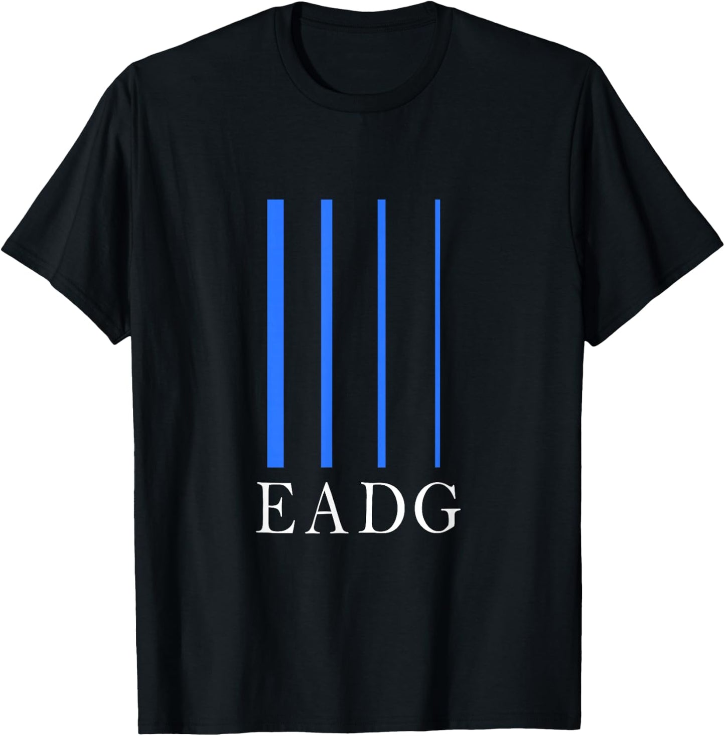EADG Electric Bass Guitar Bassist 4-String T-Shirt - T-Shirt | Black