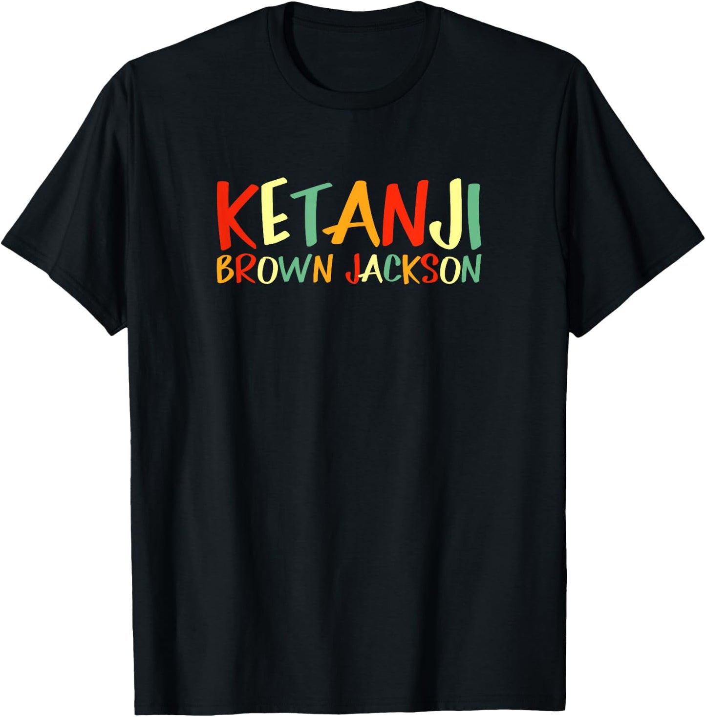 Supreme Court Justice Ketanji Brown Jackson Woman Pride T-Shirt - T-Shirt | Black