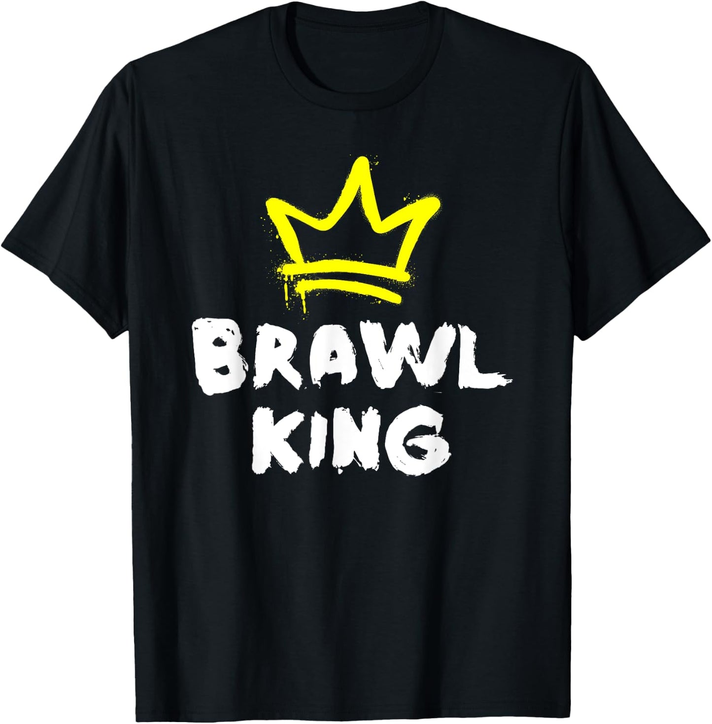Brawl King Gamer Gaming Brawler Brawl T-Shirt - T-Shirt | Black