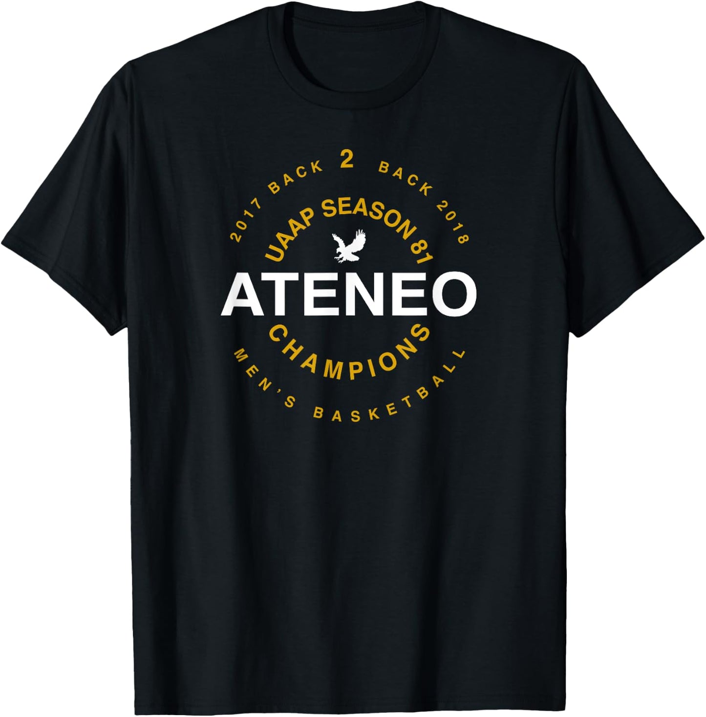 Ateneo UAAP Champions T-Shirt - T-Shirt | Black