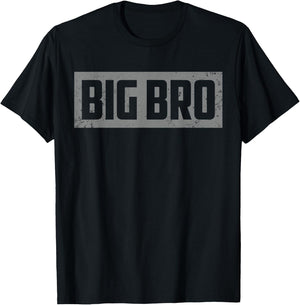 Soon To Be New Big Brother Proud Big Bro Announcement T-Shirt - T-Shirt | Black
