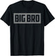 Soon To Be New Big Brother Proud Big Bro Announcement T-Shirt - T-Shirt | Black