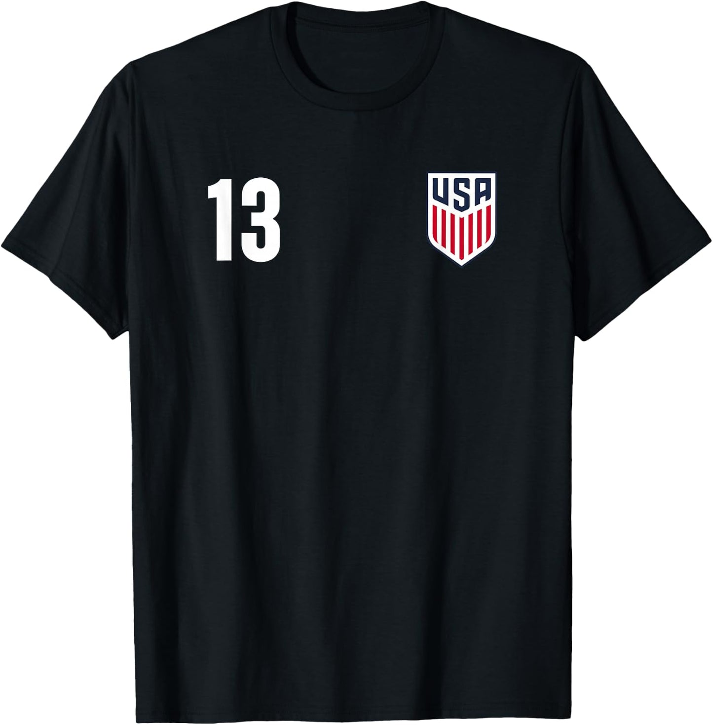 Officially Licensed US Soccer Tim Ream, Legacy #13 T-Shirt - T-Shirt | Black