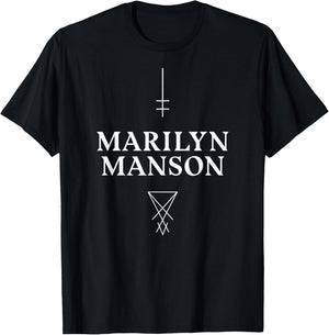 Marilyn Manson – Satan Cross T-Shirt - T-Shirt | Black